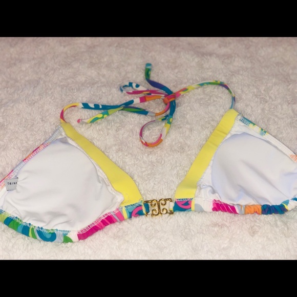 Trina Turk Bikini Separates NWT multicolor top Medium, bottoms Small - Picture 6 of 11